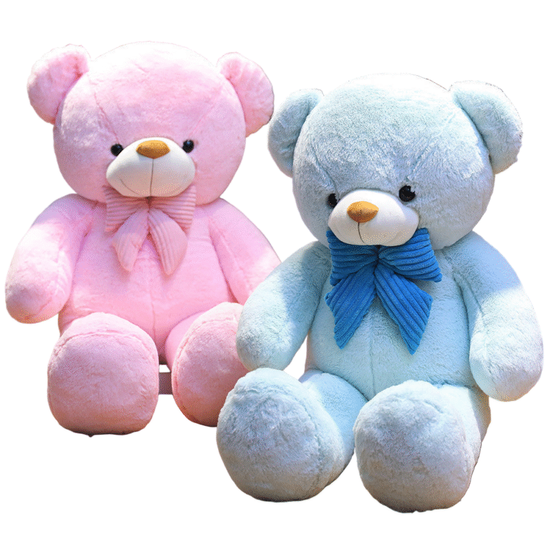 Sky Blue Teddy Bear Doll Large Hug Bear